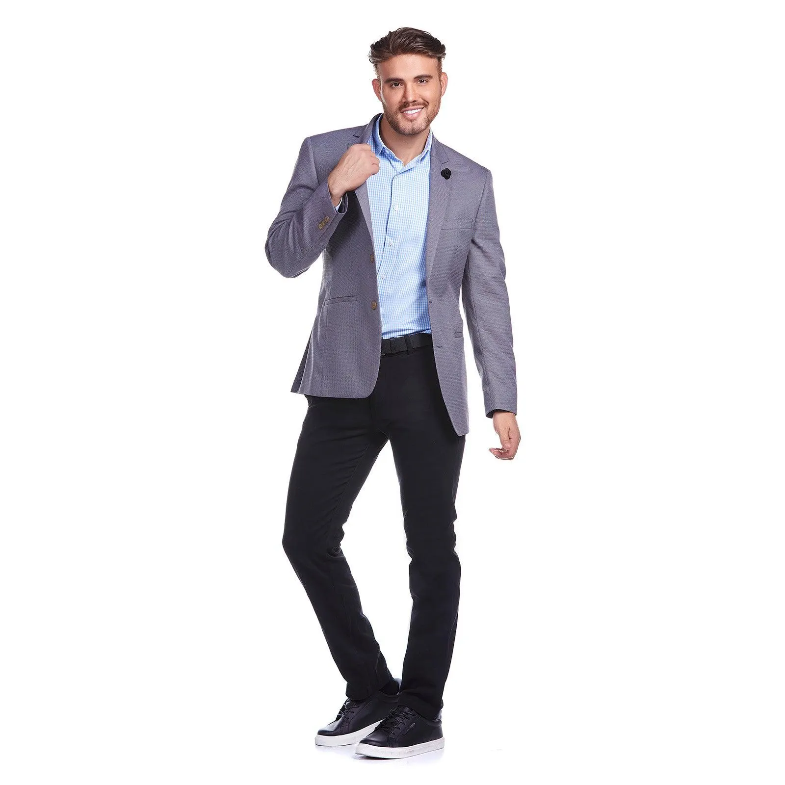 Saco casual para hombre | Gris | Slim fit