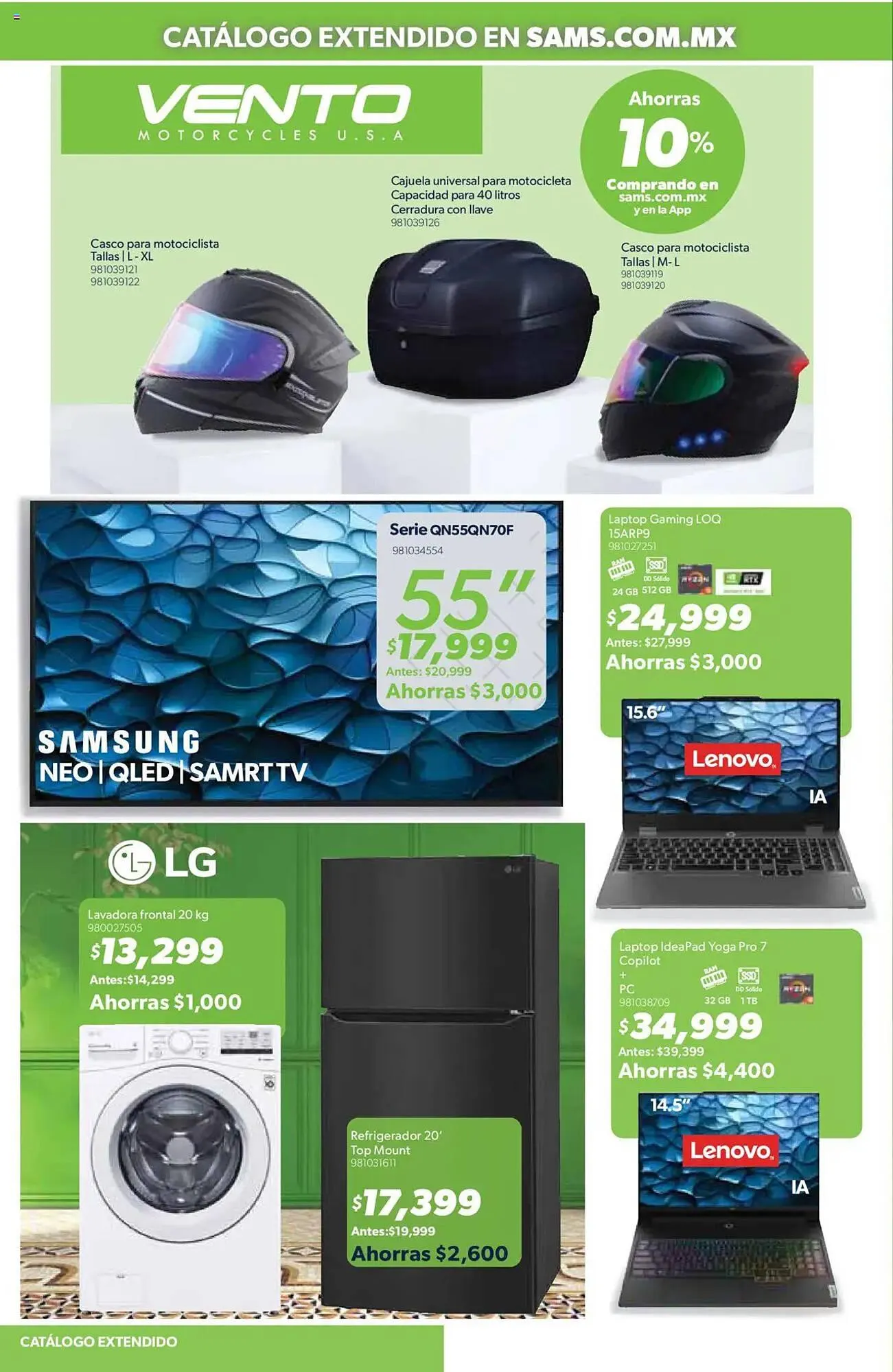 Catálogo de Catálogo Sam's Club 4 de septiembre al 8 de octubre 2025 - Pagina 20