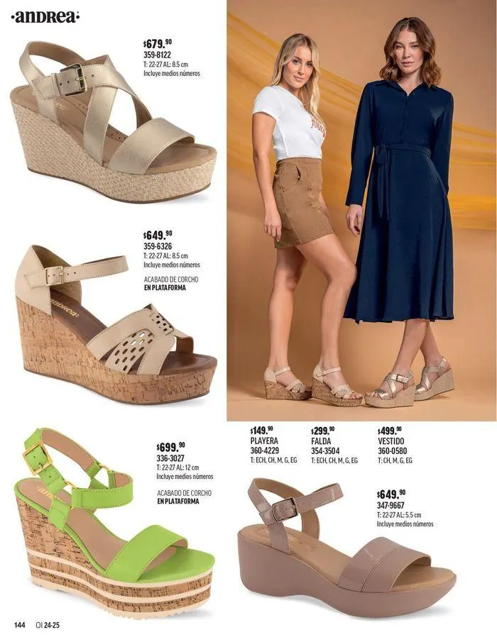 Catálogo de ANDREA - CALZADO DAMA 26 de agosto al 25 de enero 2025 - Pagina 49