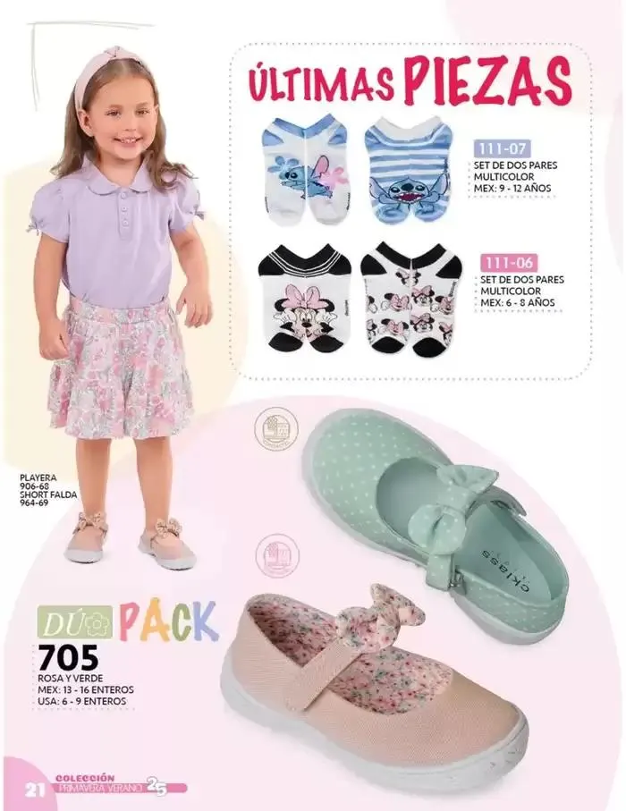Catálogo de Catálogo Cklass Kids Niñas Primavera Verano 2025 México 8 de enero al 30 de junio 2025 - Pagina 15