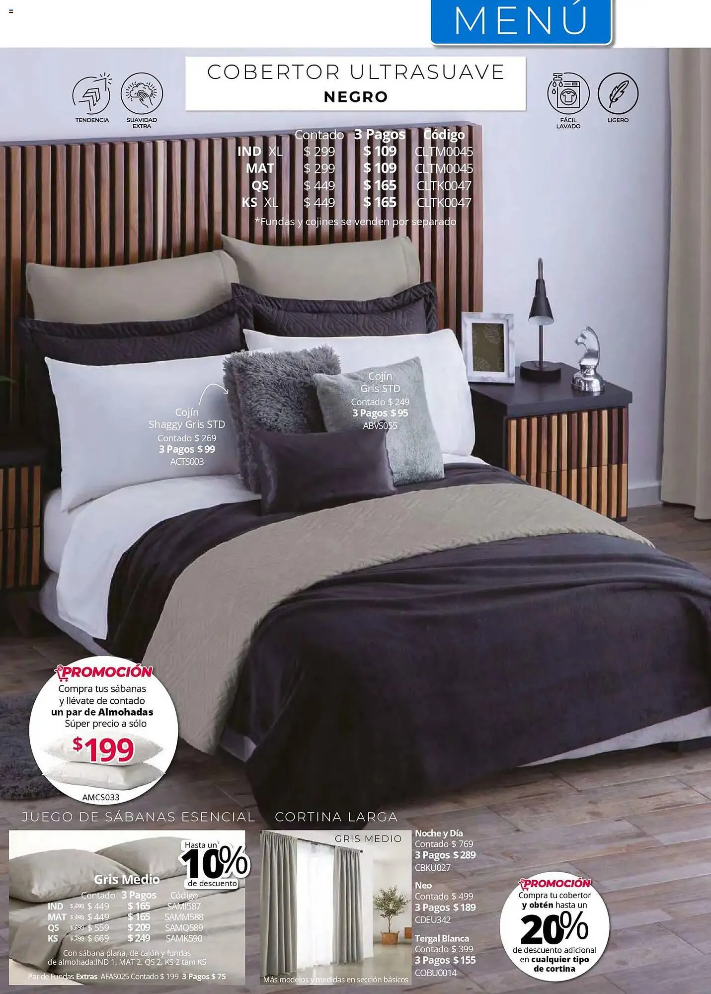 Catálogo de Catálogo Colchas Concord 1 de mayo al 1 de agosto 2026 - Pagina 260