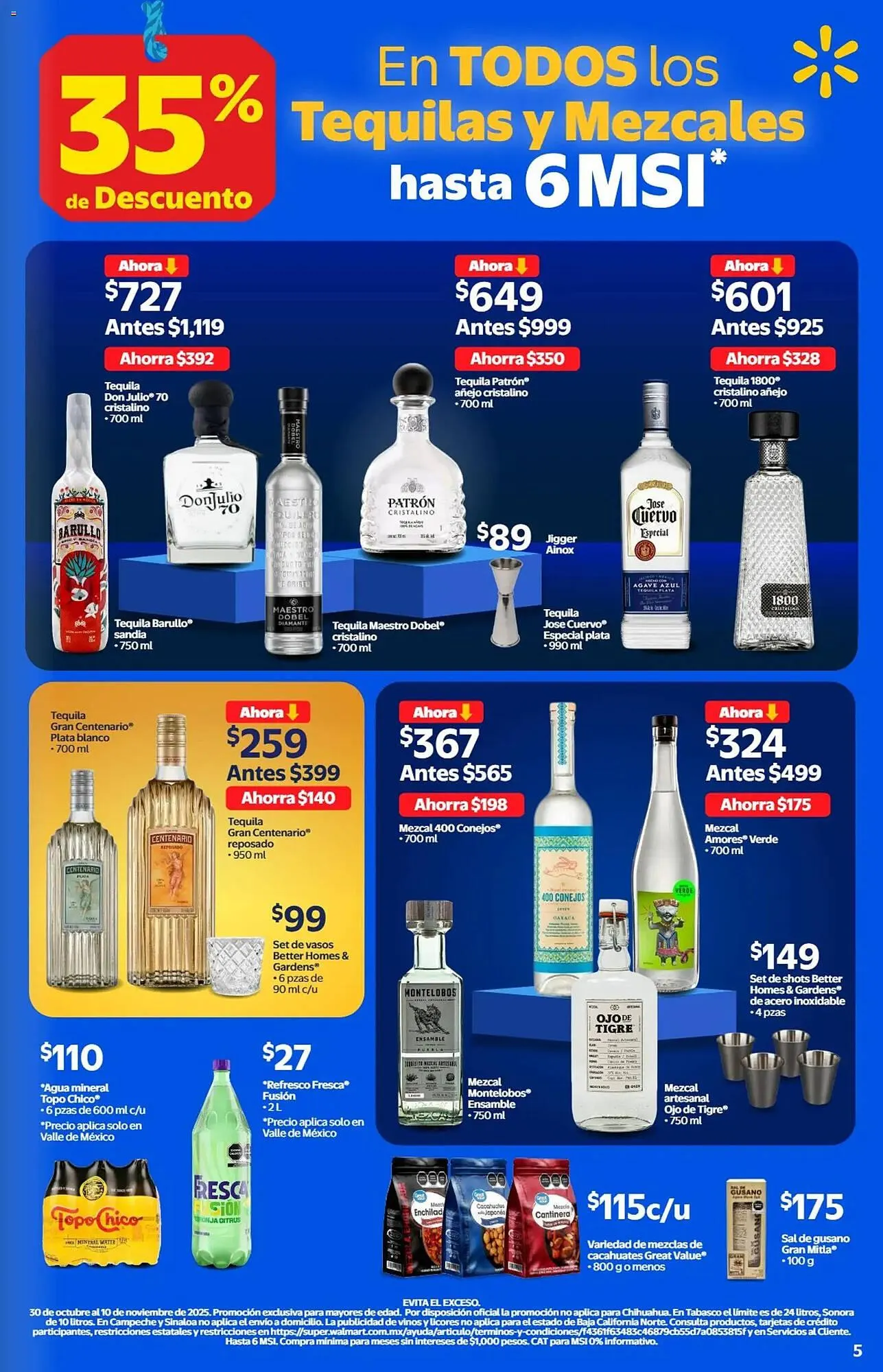 Catálogo de Folleto Walmart 30 de octubre al 10 de noviembre 2025 - Pagina 5