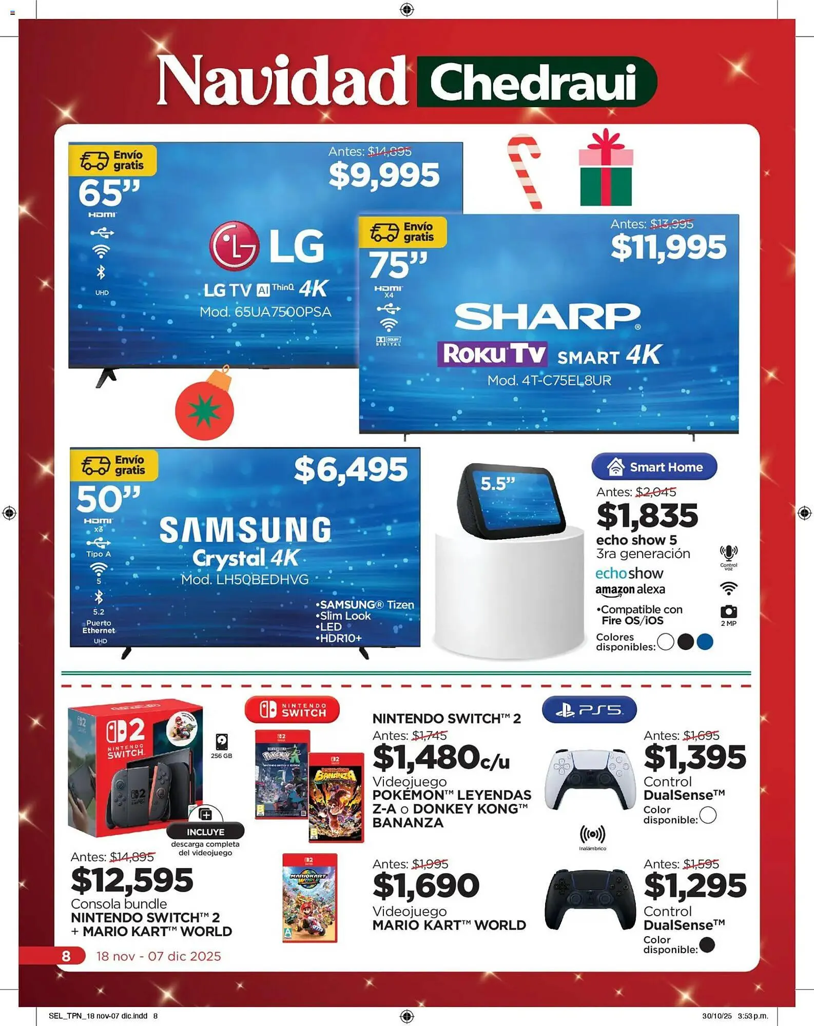 Catálogo de Folleto Chedraui 18 de noviembre al 8 de diciembre 2025 - Pagina 8