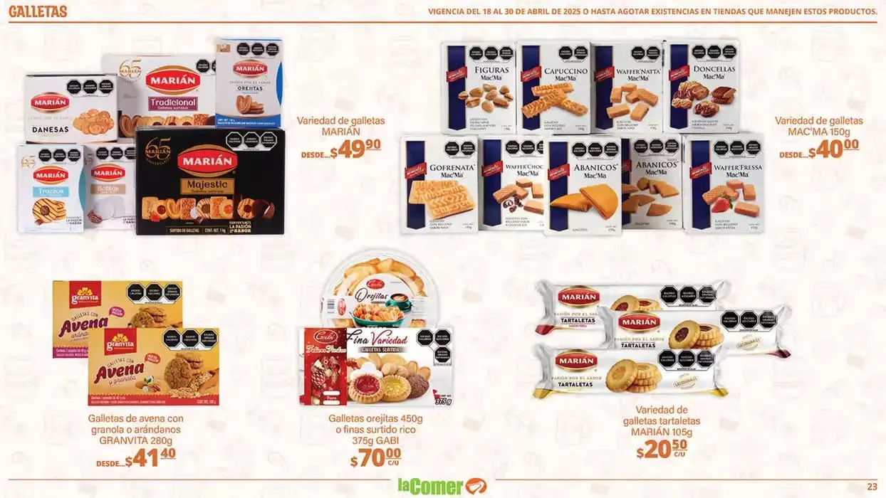 Catálogo de Dia del Niño - La comer 18 de abril al 30 de abril 2025 - Pagina 23