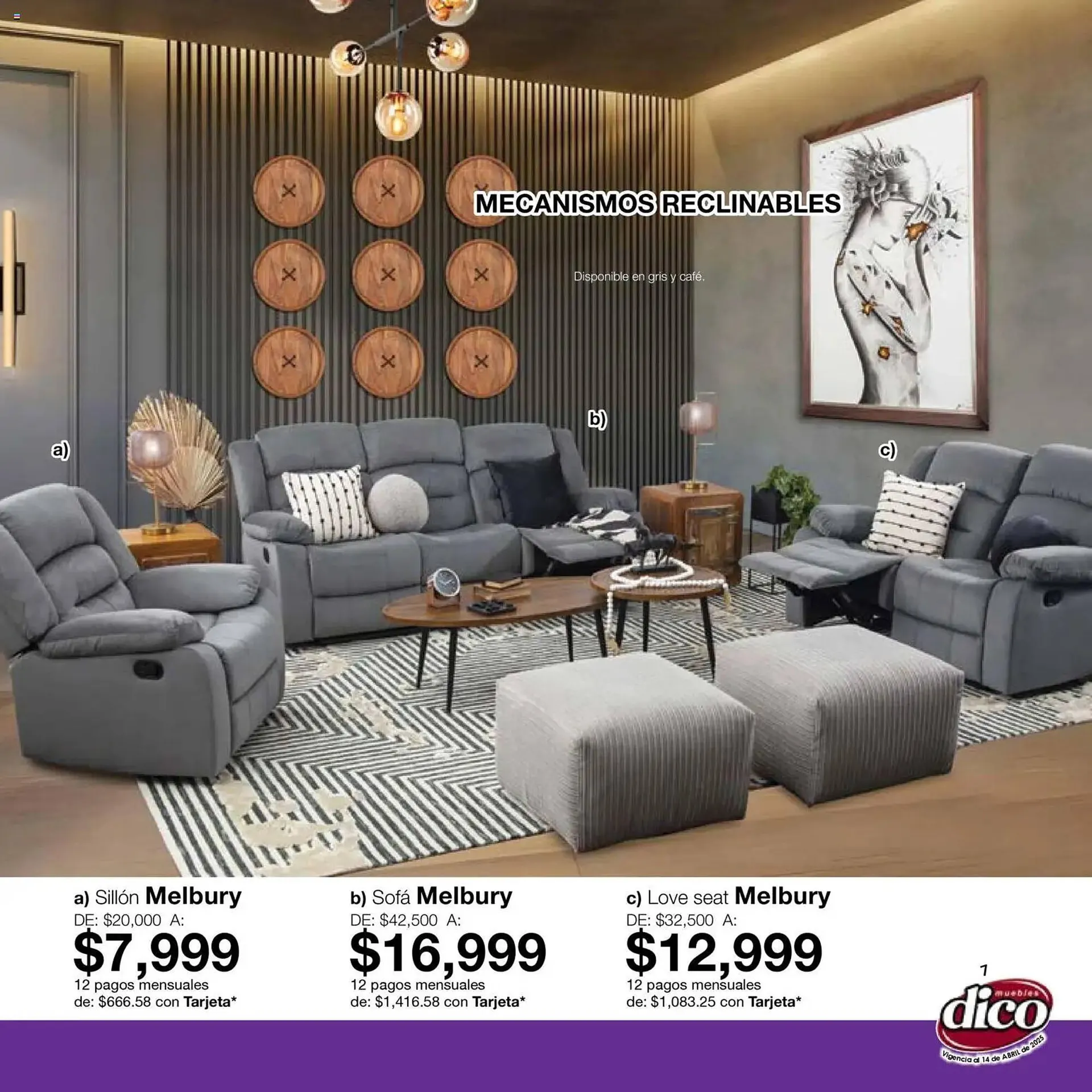 Catálogo de Catálogo Muebles Dico 15 de abril al 30 de abril 2026 - Pagina 7