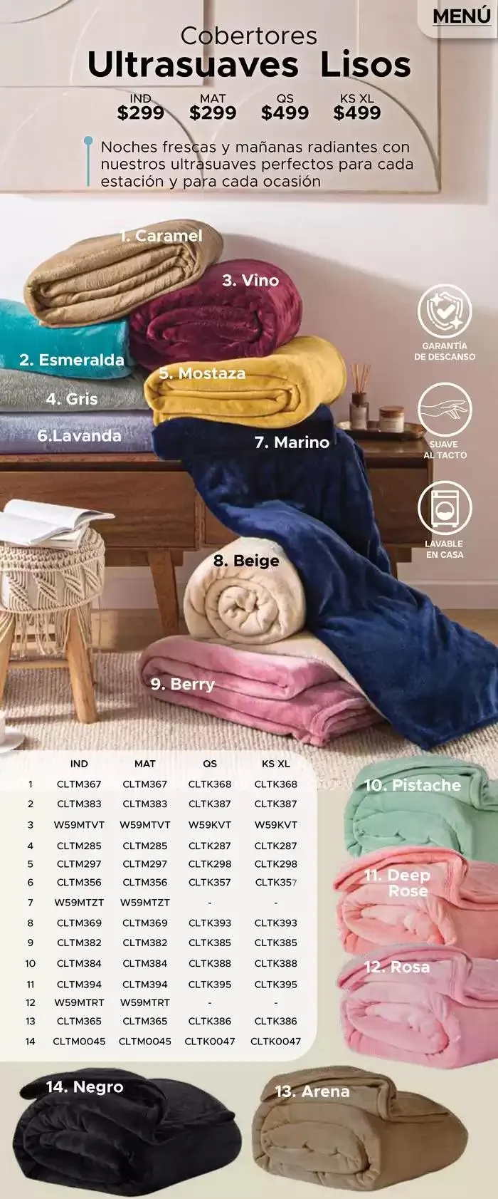 Catálogo de Catálogo Invierno 2 de octubre al 31 de diciembre 2024 - Pagina 197