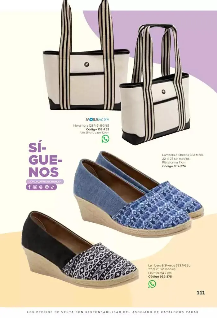 Catálogo de Pakar Mujer 31 de enero al 31 de agosto 2025 - Pagina 111