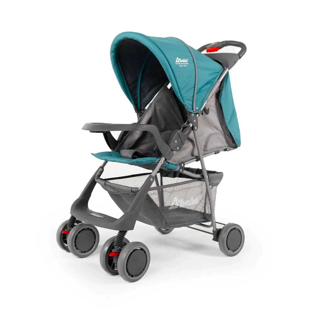 Carriola D´bebé reclinable con repisas Citi Azul