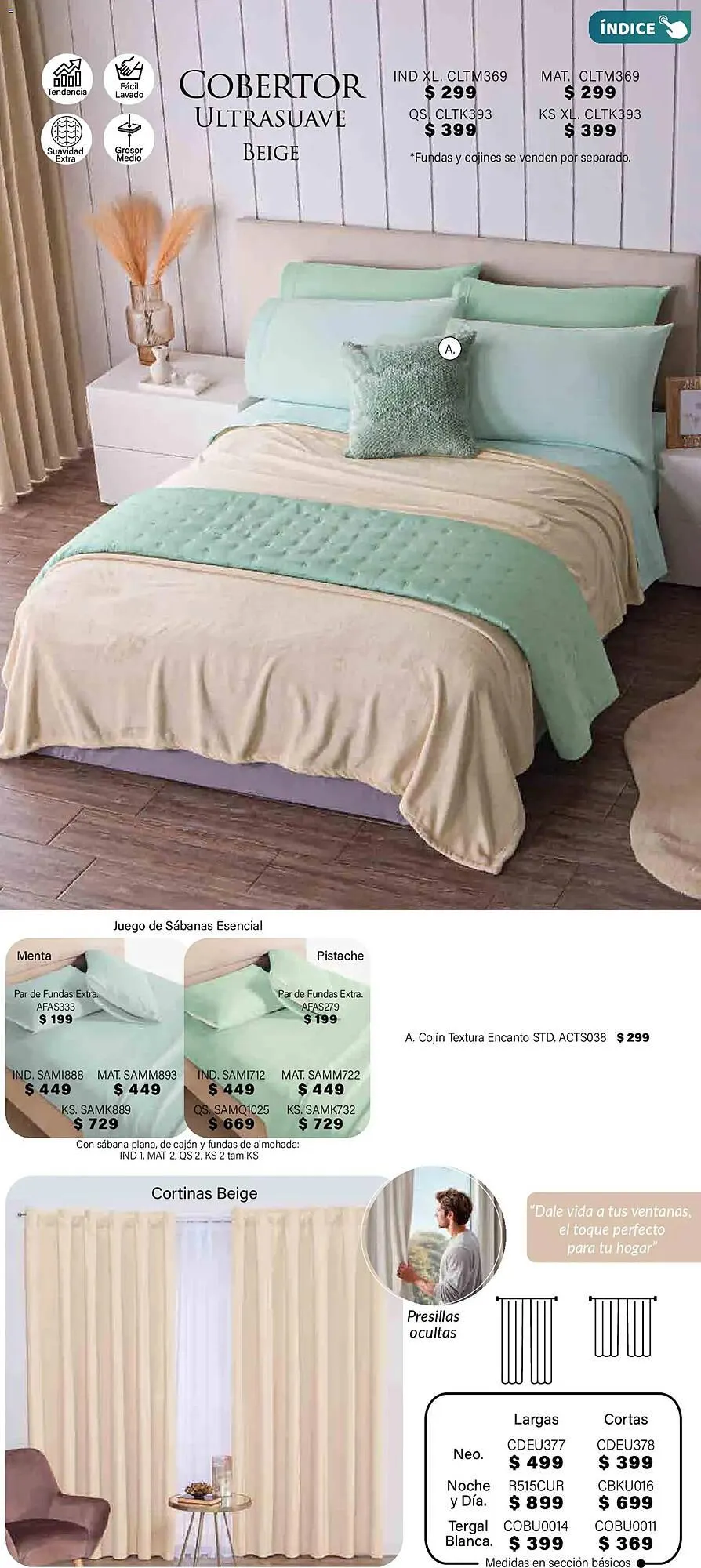 Catálogo de Catálogo Colchas Concord 1 de noviembre al 1 de febrero 2026 - Pagina 380