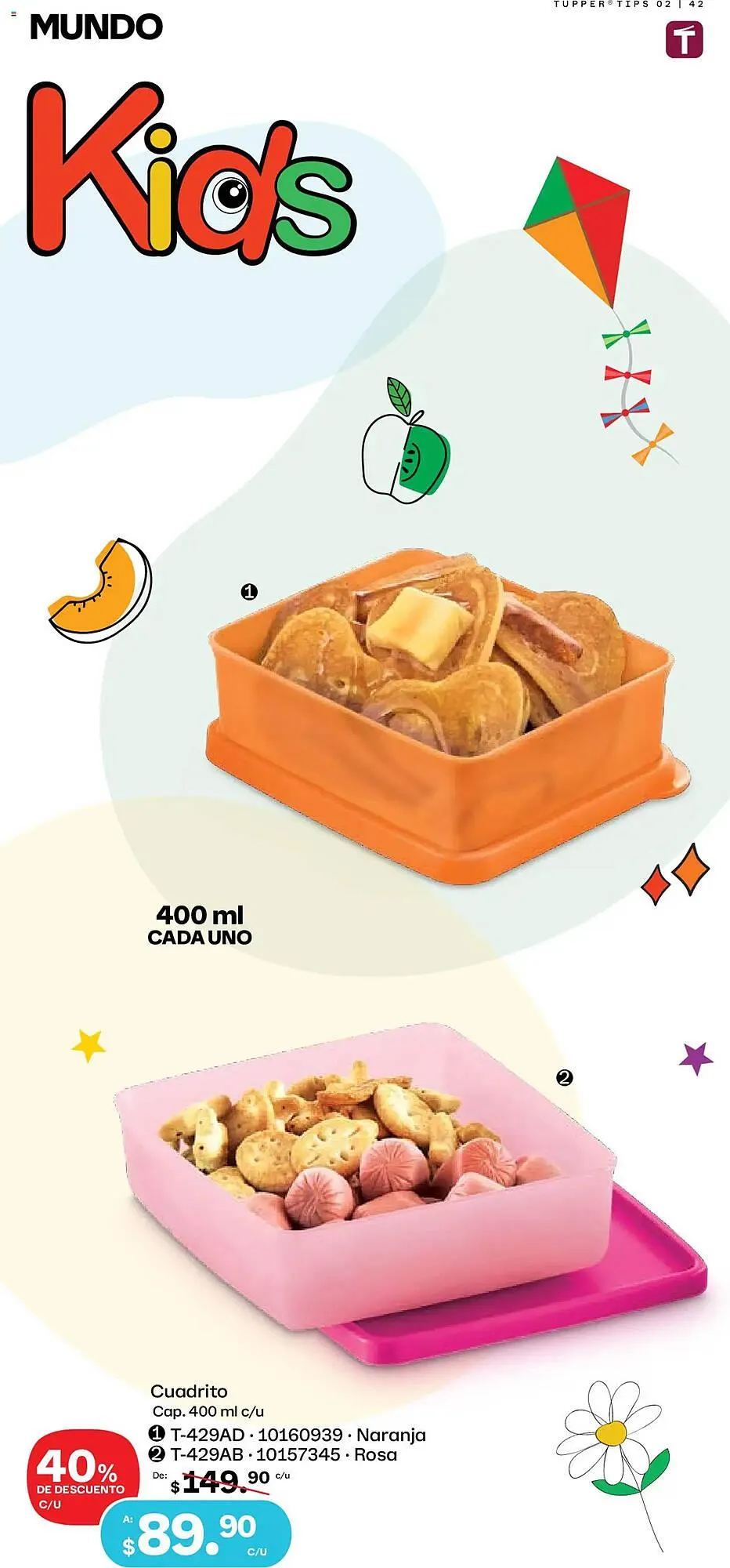 Catálogo de Catálogo Tupperware 27 de enero al 23 de febrero 2025 - Pagina 42