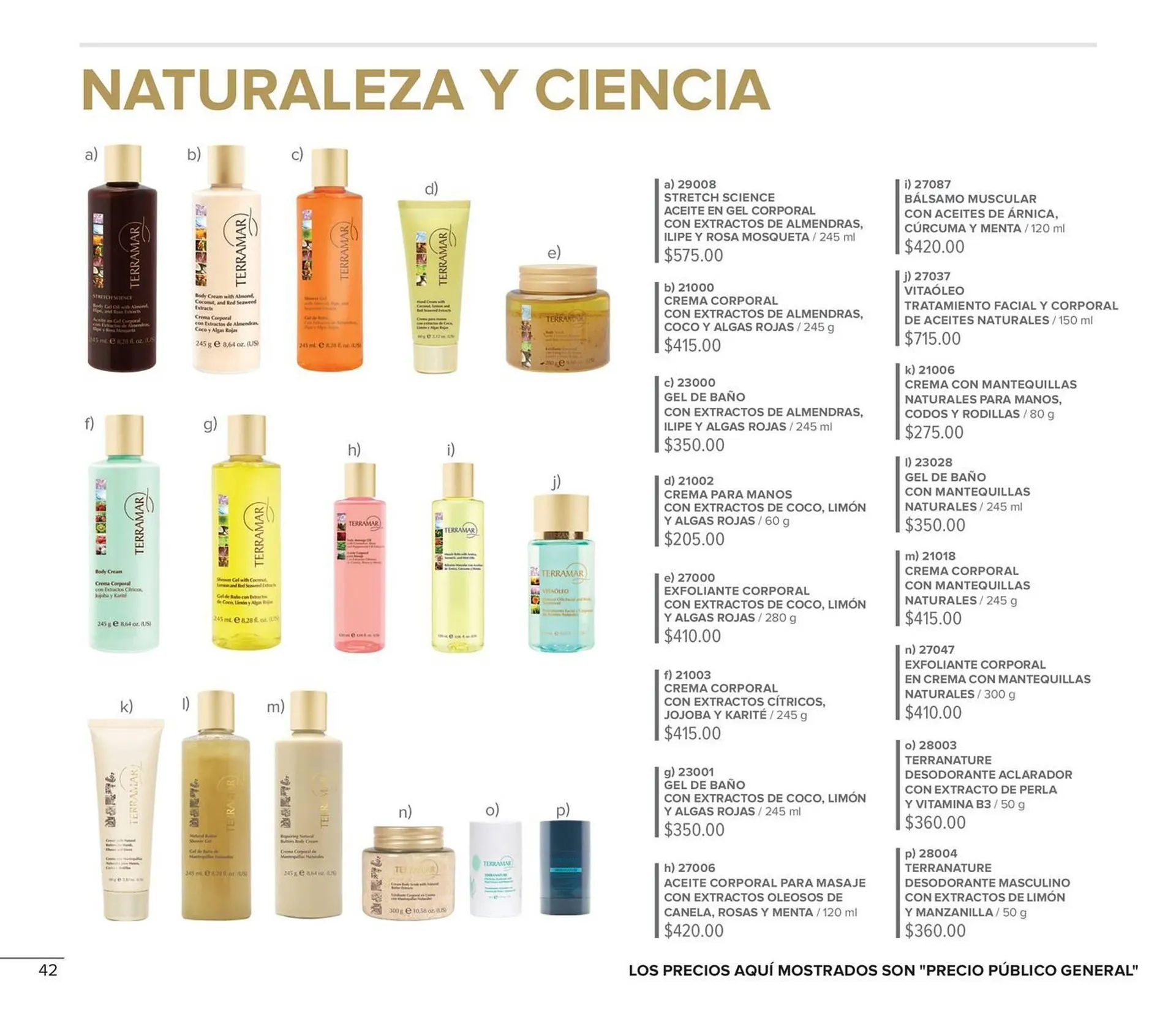 Catálogo de Catálogo Terramar Brands 14 de abril al 30 de abril 2025 - Pagina 42