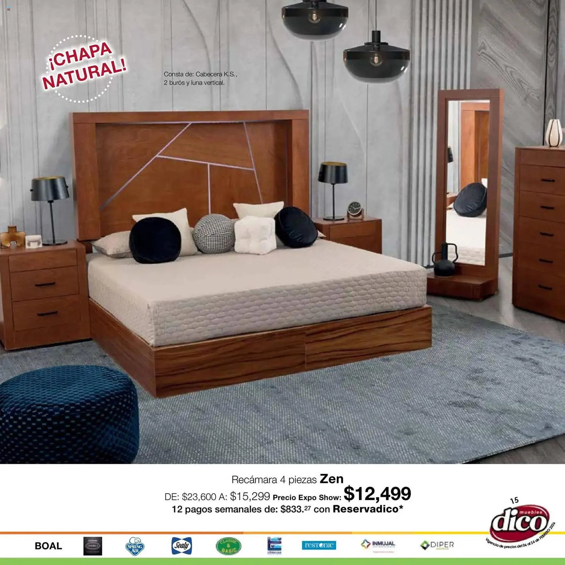 Catálogo de Catálogo Muebles Dico 6 de febrero al 25 de febrero 2026 - Pagina 15