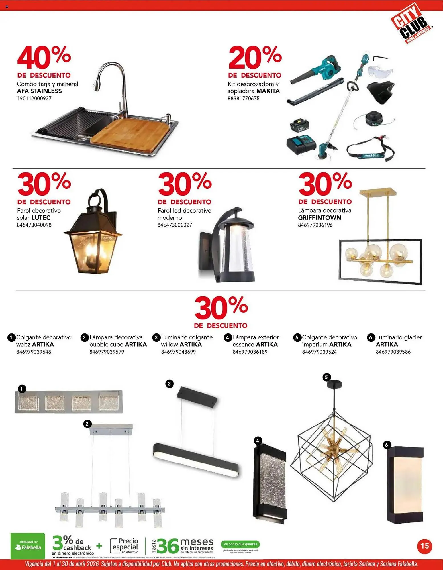 Catálogo de Catálogo City Club 1 de abril al 1 de mayo 2026 - Pagina 15