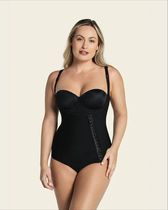 Faja body de control fuerte con broche lateral ideal como postquirúrgica