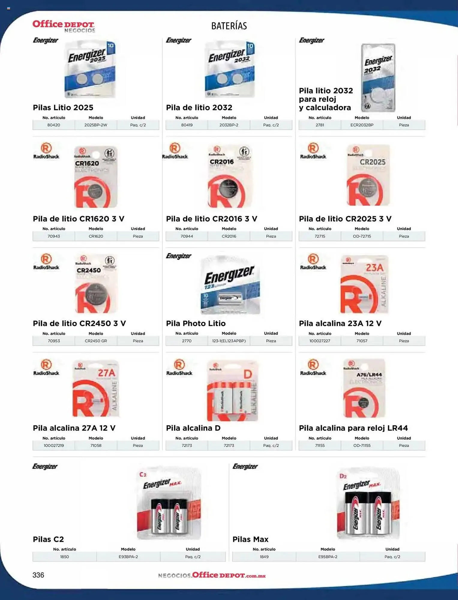 Catálogo de Catálogo Office Depot 9 de enero al 31 de diciembre 2025 - Pagina 742