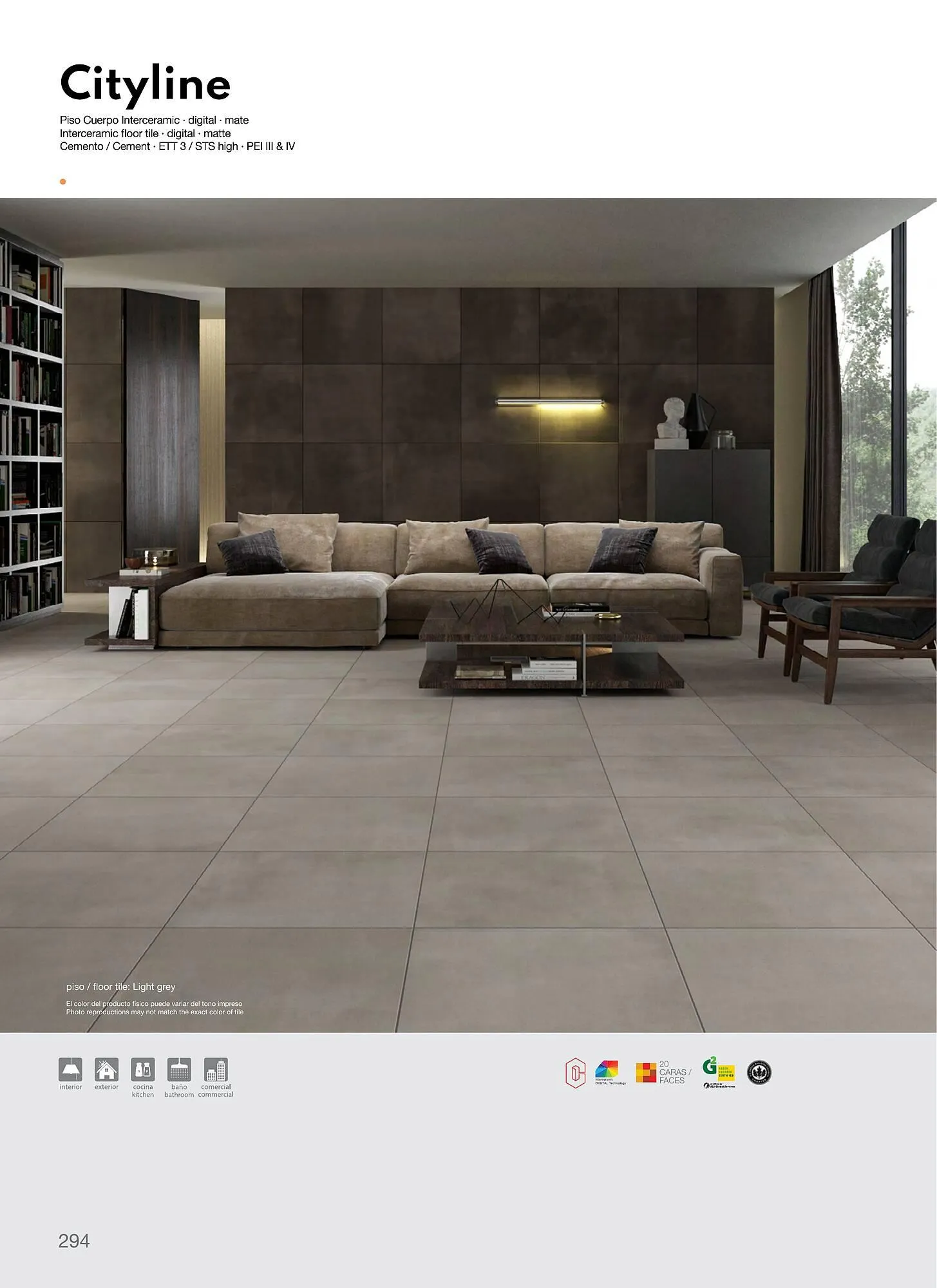 Catálogo de Catálogo Interceramic 12 de marzo al 31 de diciembre 2024 - Pagina 294