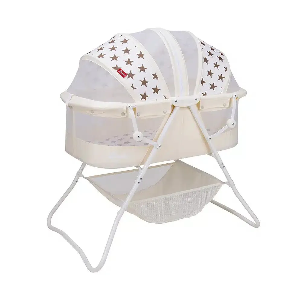 Moisés plegable D´bebé con mosquitero Siesta Bebé Beige