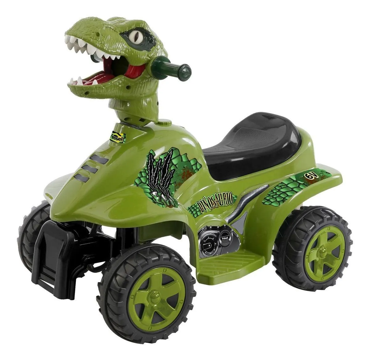 Moto Eléctrica Prinsel Mini Quad Dinosaurio