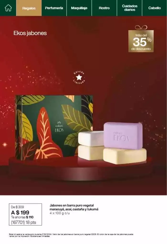 Catálogo de Revista Natura Ciclo 18 2024 8 de noviembre al 8 de diciembre 2024 - Pagina 19