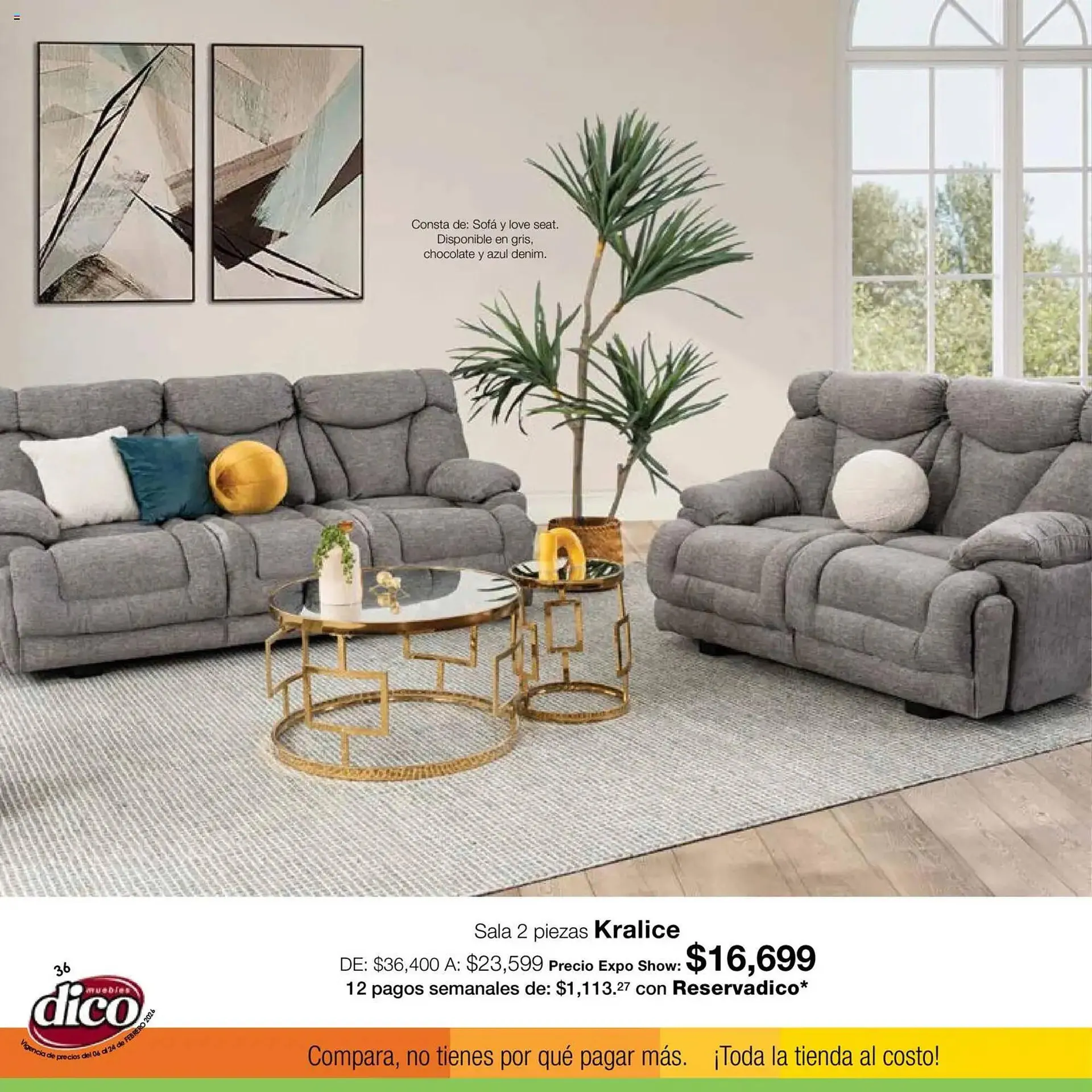 Catálogo de Catálogo Muebles Dico 6 de febrero al 25 de febrero 2026 - Pagina 36