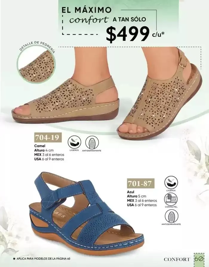 Catálogo de Catálogo Cklass Confort Primavera Verano 2025 México 8 de enero al 30 de junio 2025 - Pagina 57