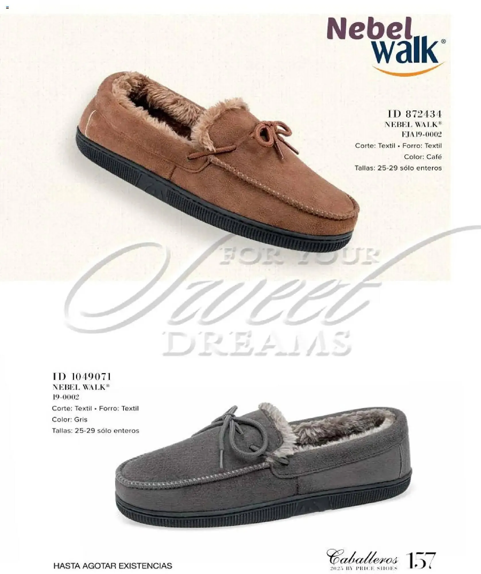 Catálogo de Catálogo Price Shoes 26 de noviembre al 1 de julio 2026 - Pagina 157