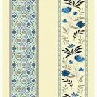 Cortina Sevilla Tropical Azul Marino