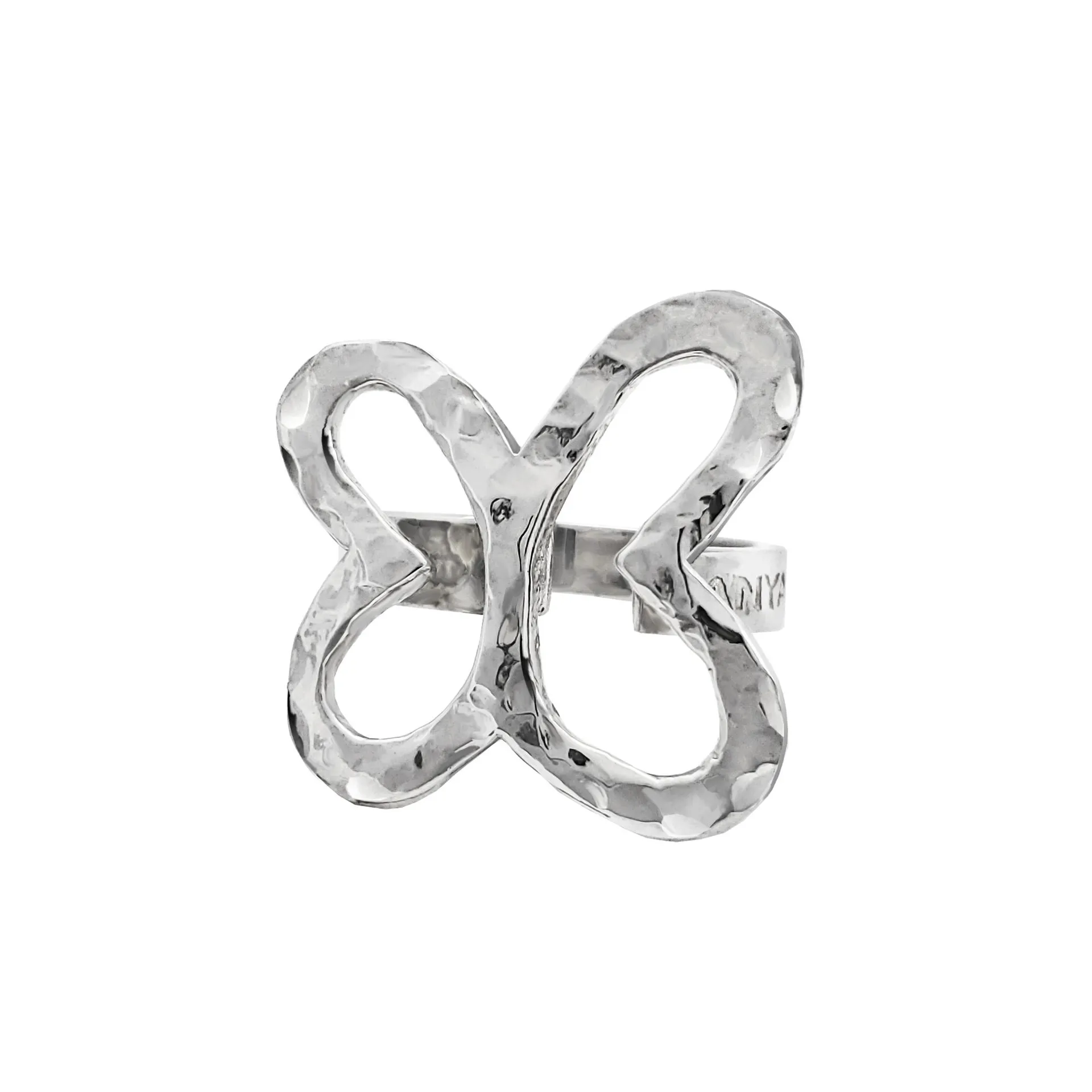 Anillo Liberty Plata 925 Mariposa