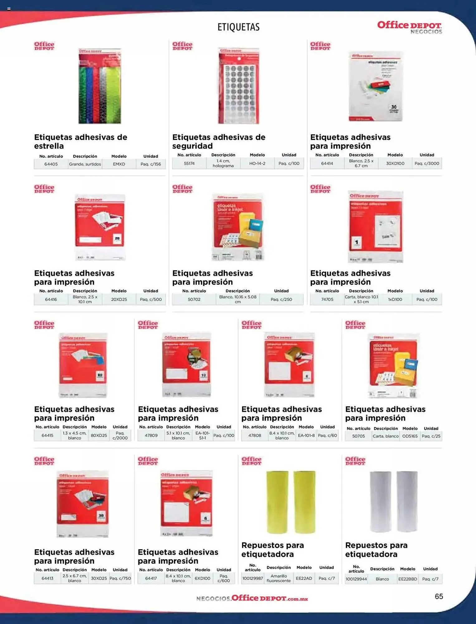 Catálogo de Catálogo Office Depot 9 de enero al 31 de diciembre 2025 - Pagina 67