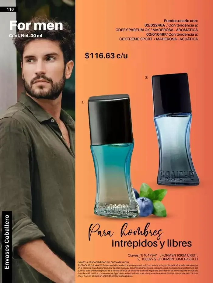 Catálogo de Catálogo 2025 3 de abril al 31 de diciembre 2025 - Pagina 116