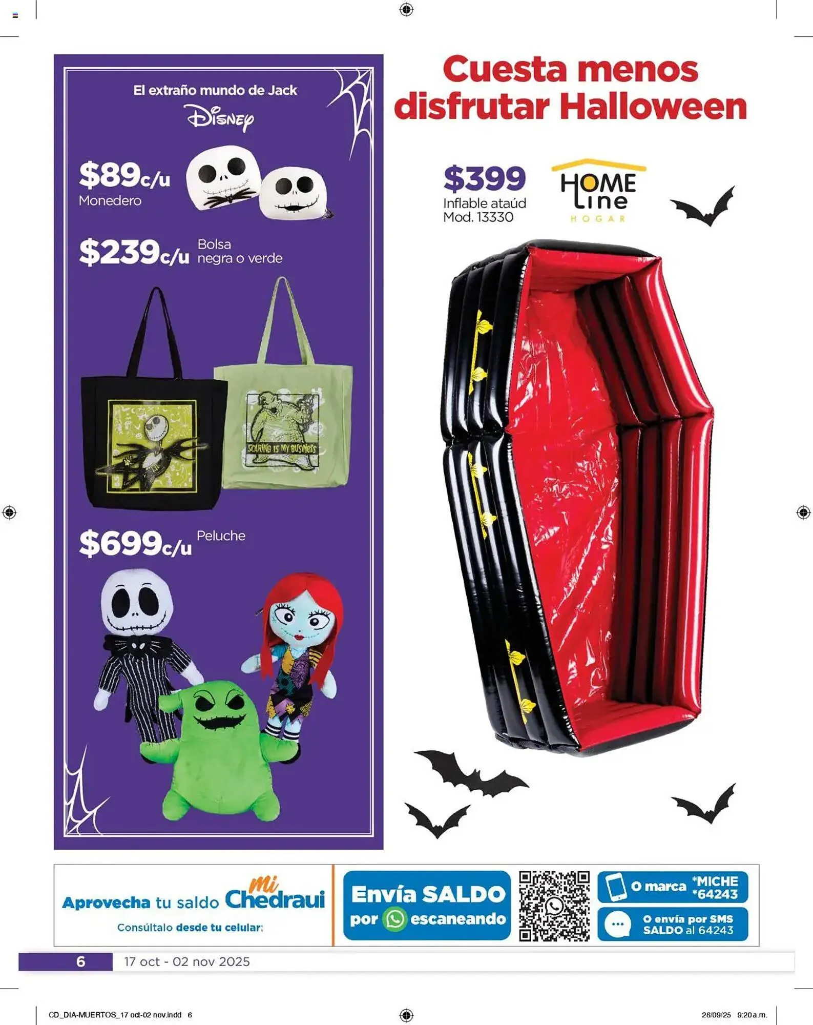 Catálogo de Folleto Chedraui 17 de octubre al 2 de noviembre 2025 - Pagina 6