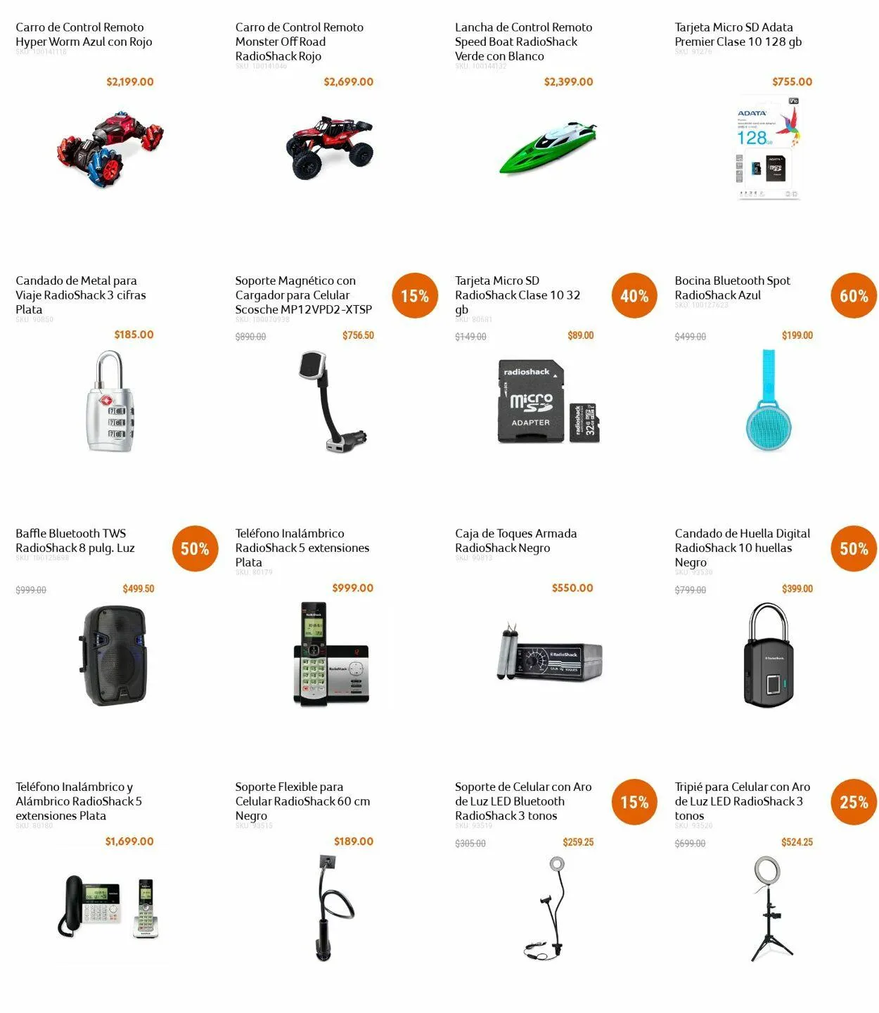 Catálogo de Radio Shack Oferta actual 28 de agosto al 12 de septiembre 2024 - Pagina 2