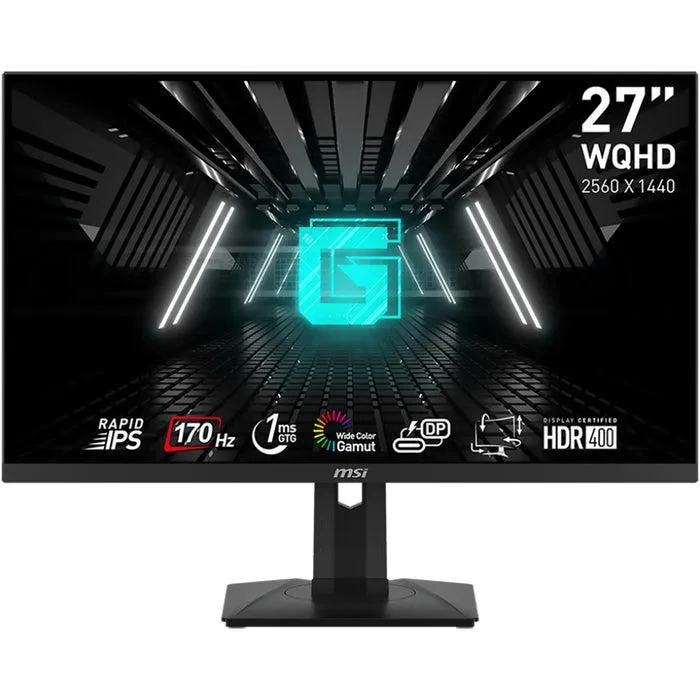 Monitor Gamer 27 MSI G274QPF 1ms 170Hz Wide Quad HD Rapid IPS HDMI USB-C G-Sync Reacondicionado