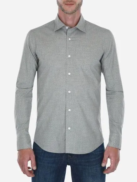Camisa Casual Melange Slim Fit 38 Edition