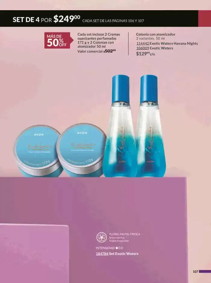 Catálogo de Avon COSMÉTICOS C3 3 de enero al 3 de febrero 2025 - Pagina 107