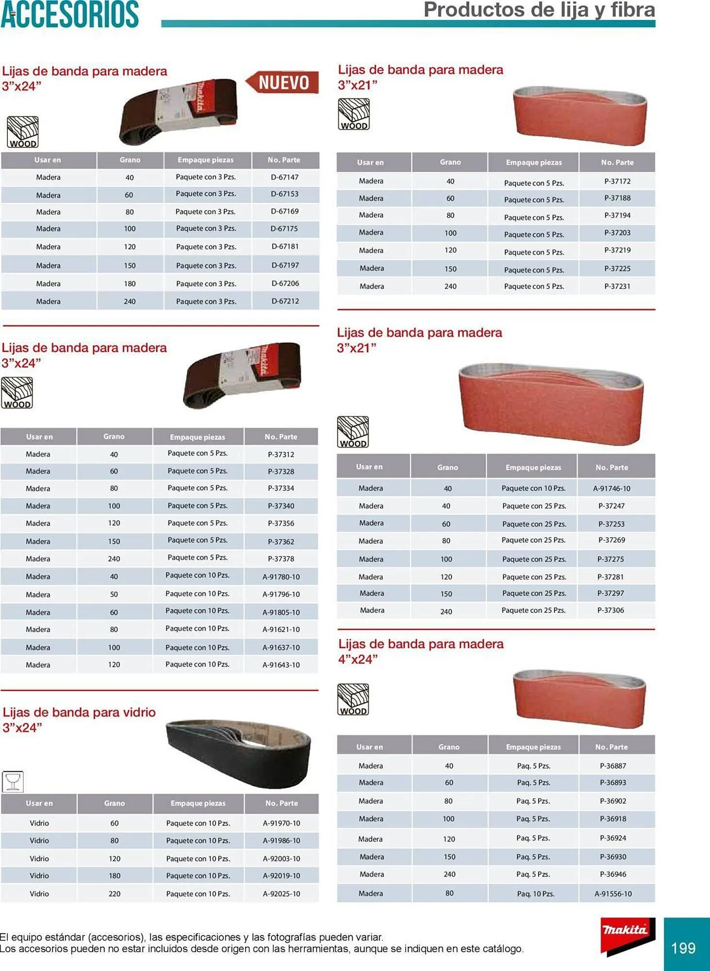 Catálogo de Catálogo Makita 8 de julio al 31 de diciembre 2025 - Pagina 199