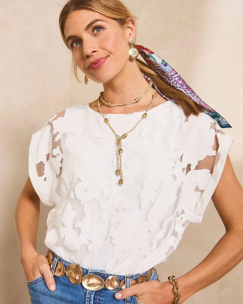 Burnout Banded-Hem Top