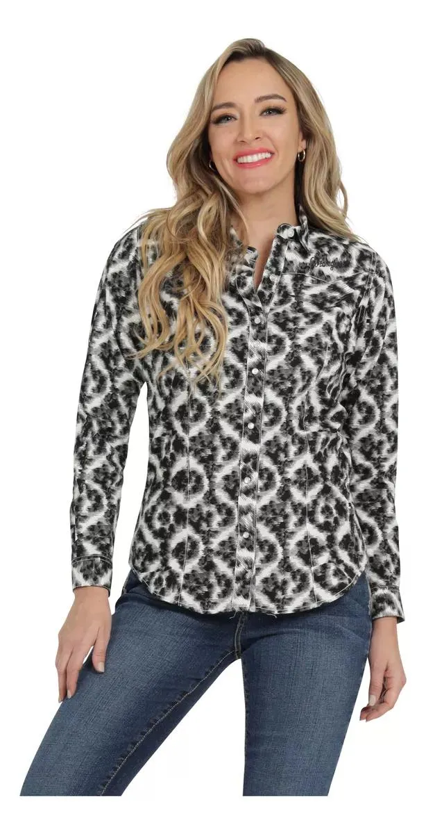 Blusa Vaquera Mujer Wrangler Slim Fit 463