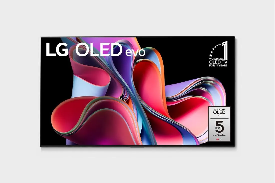 Pantalla LG OLED evo 55'' G3 4K SMART TV con ThinQ AI