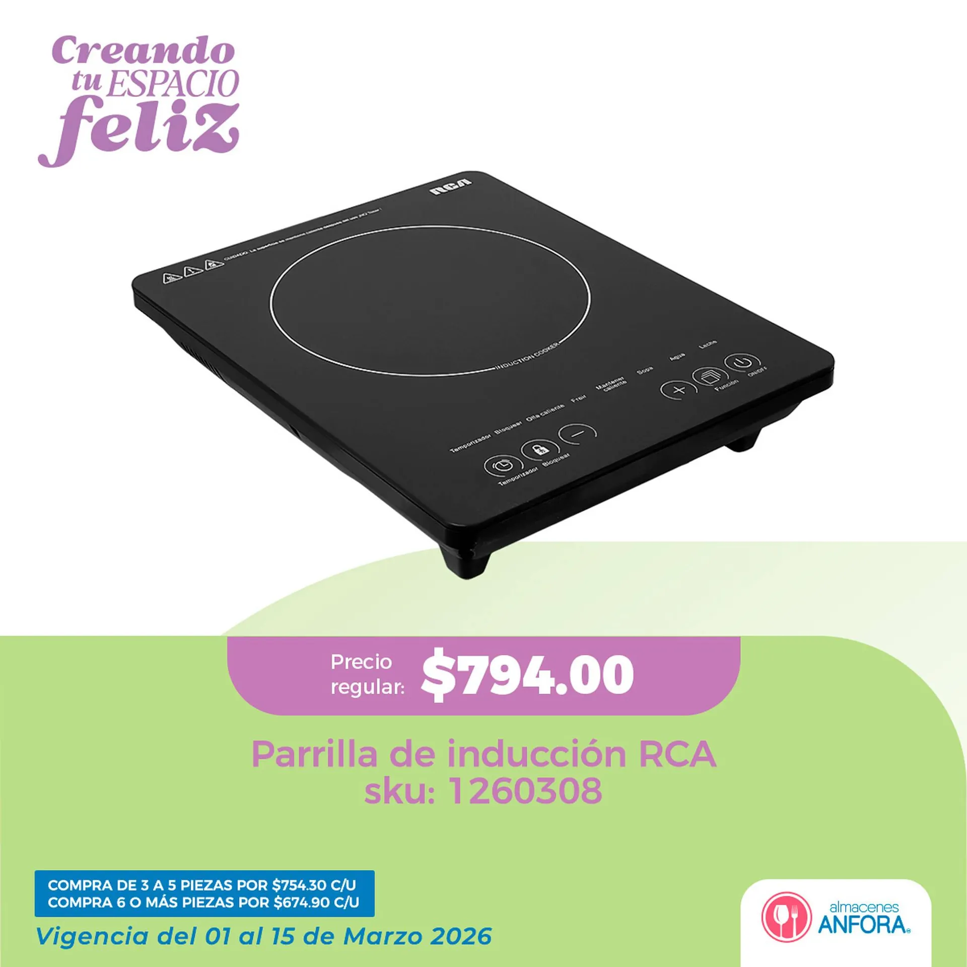 Catálogo de Catálogo Almacenes Anfora 12 de marzo al 15 de marzo 2026 - Pagina 1