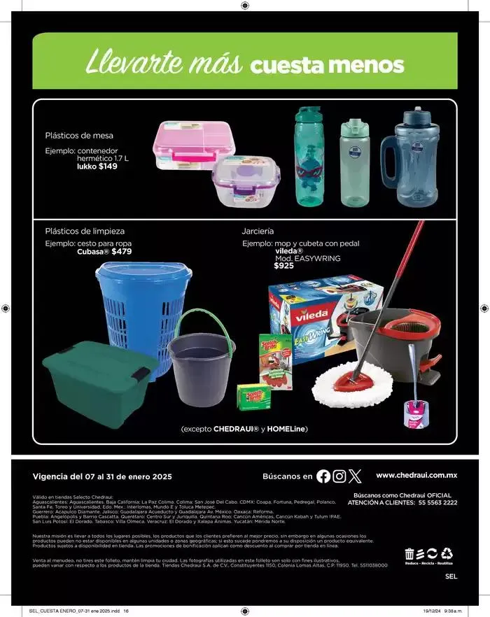 Catálogo de Llevarte más cuesta menos 8 de enero al 31 de enero 2025 - Pagina 16