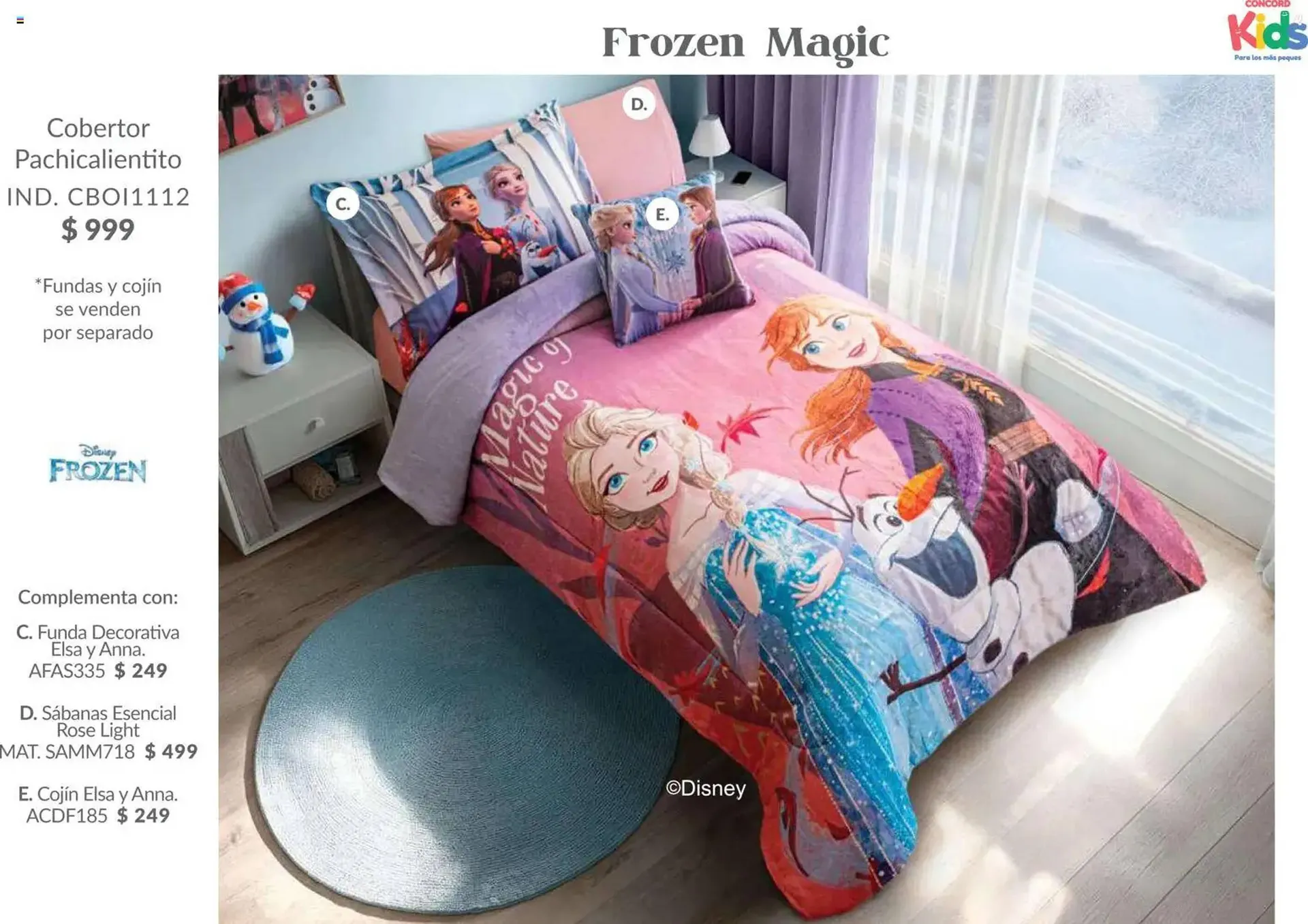 Catálogo de Catálogo Colchas Concord 1 de febrero al 1 de mayo 2026 - Pagina 63