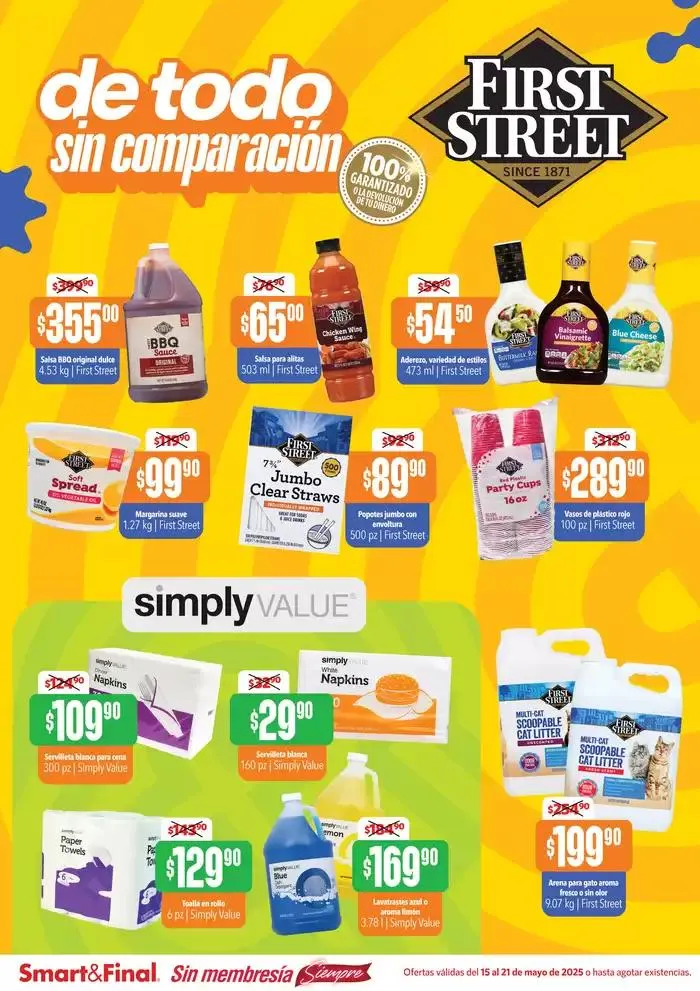 Catálogo de Ofertas Smart & Final 15 de mayo al 21 de mayo 2025 - Pagina 4