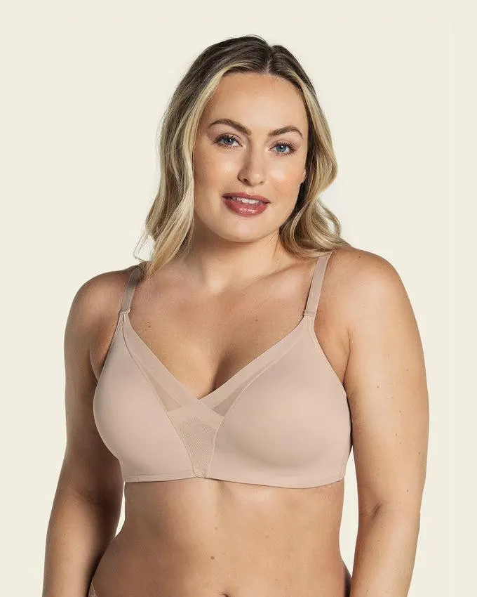 Brasier sin varilla de realce alto incorporado Magical Bra