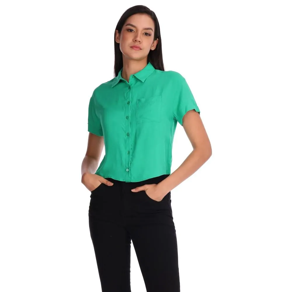 Blusa Red Sky Mujer Básica Camisera Lisa