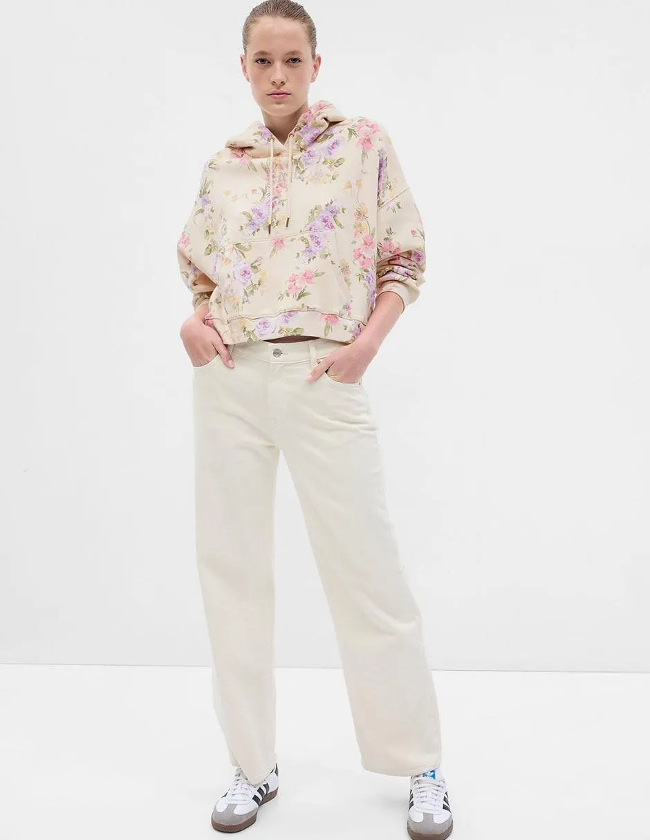 Sudadera con capucha y bolsa Love Shack Fancy para mujer