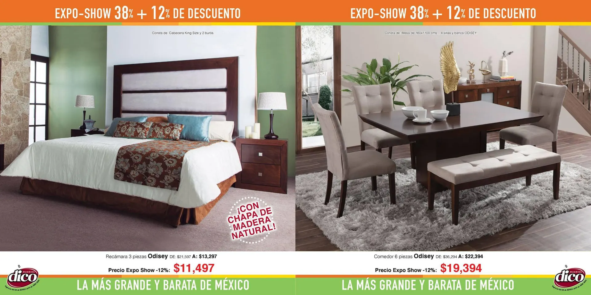 Catálogo de Catálogo Muebles Dico 29 de marzo al 9 de abril 2024 - Pagina 5