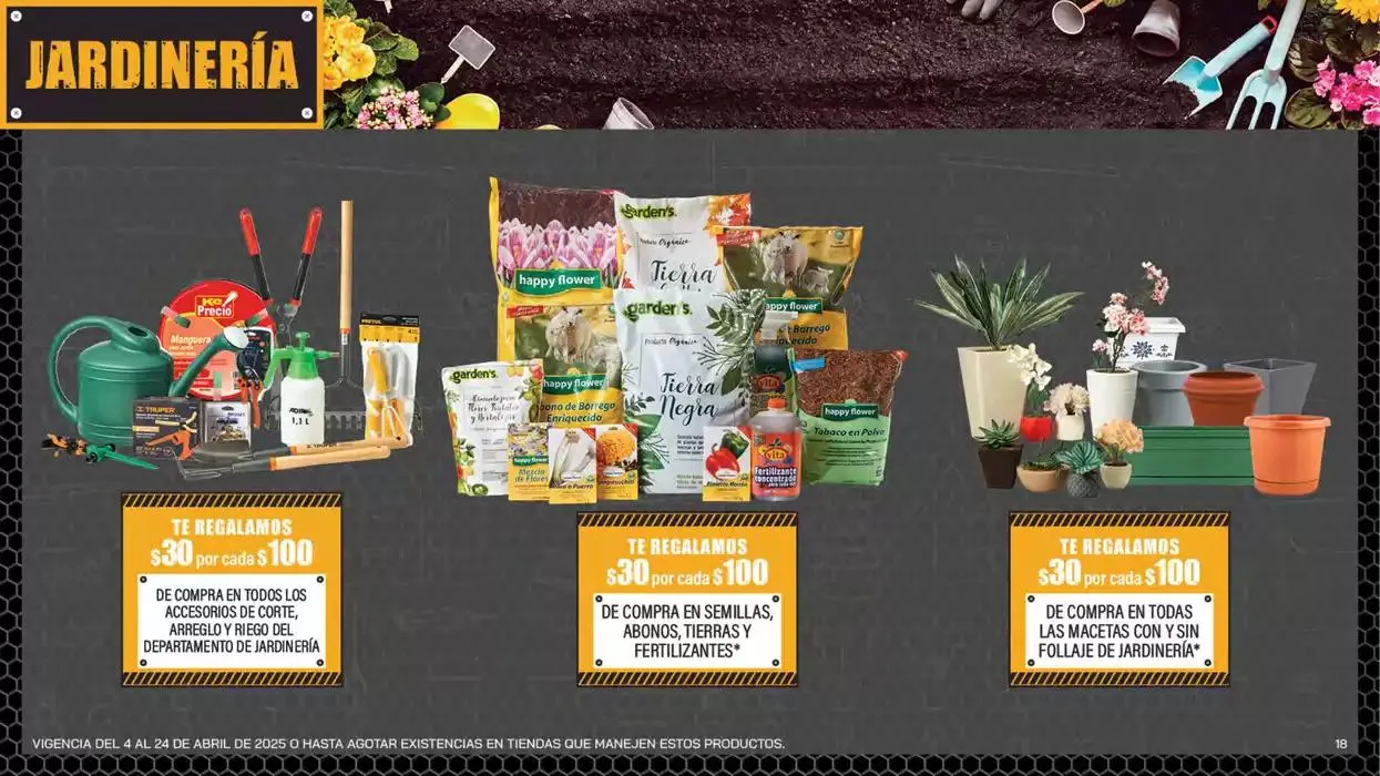 Catálogo de HAZLO TU MISMO, LA COMER 4 de abril al 24 de abril 2025 - Pagina 18