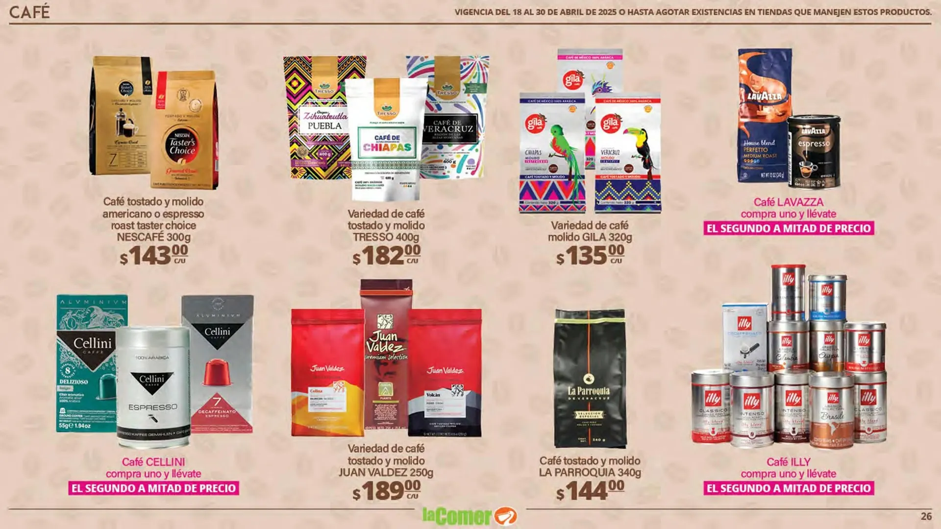 Catálogo de Catálogo La Comer 18 de abril al 30 de abril 2025 - Pagina 26