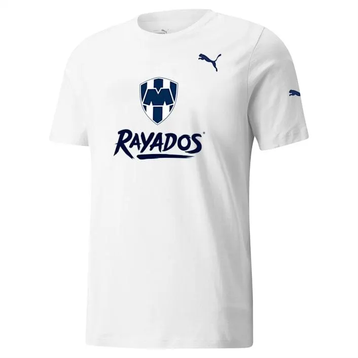 Playera Hombre Escudo Rayados